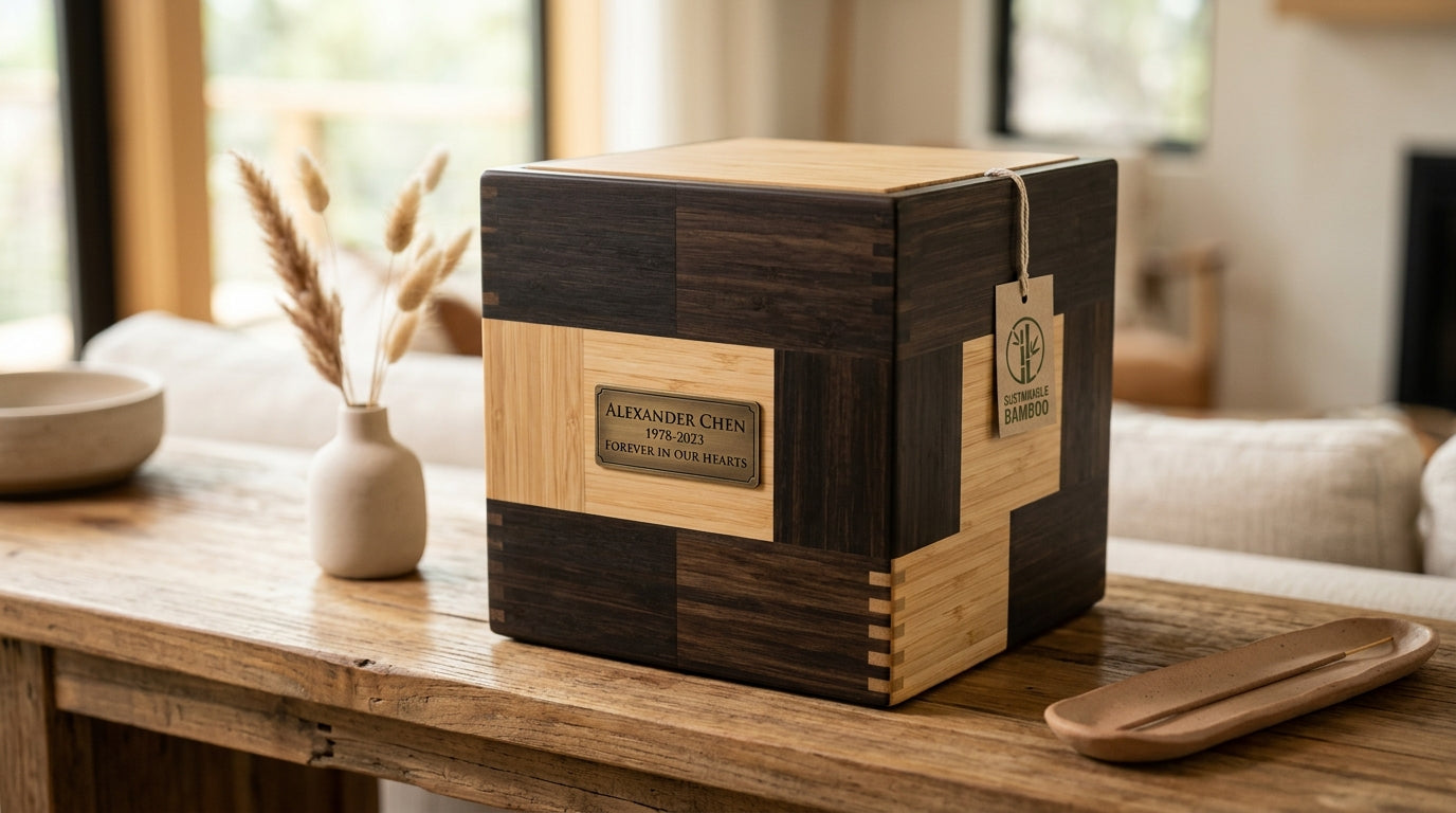 Ida Bamboo Urn