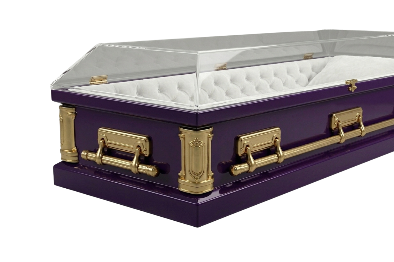 Clear Top Royal Casket