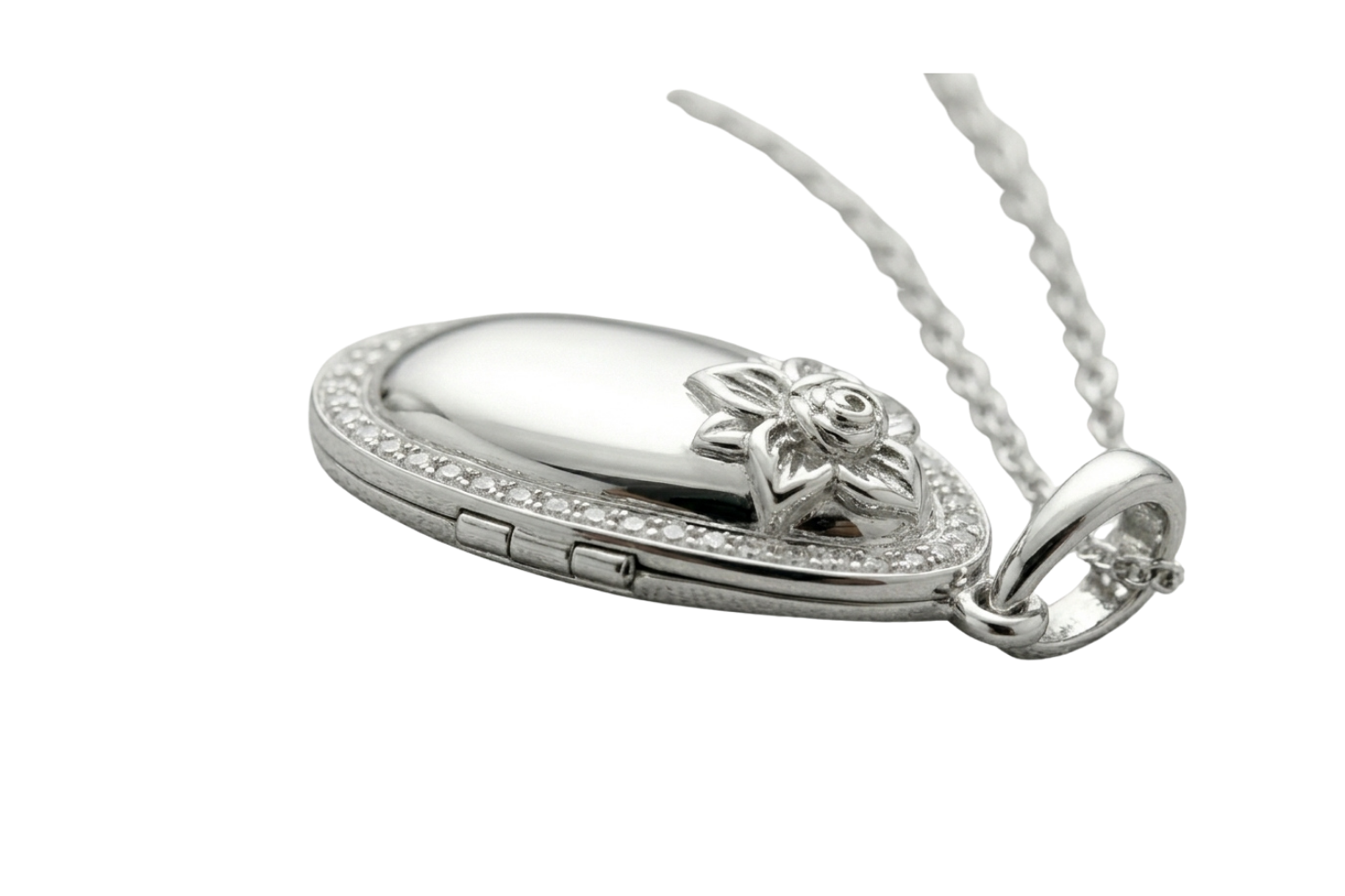 Platinum Personalized Cremation Pendant