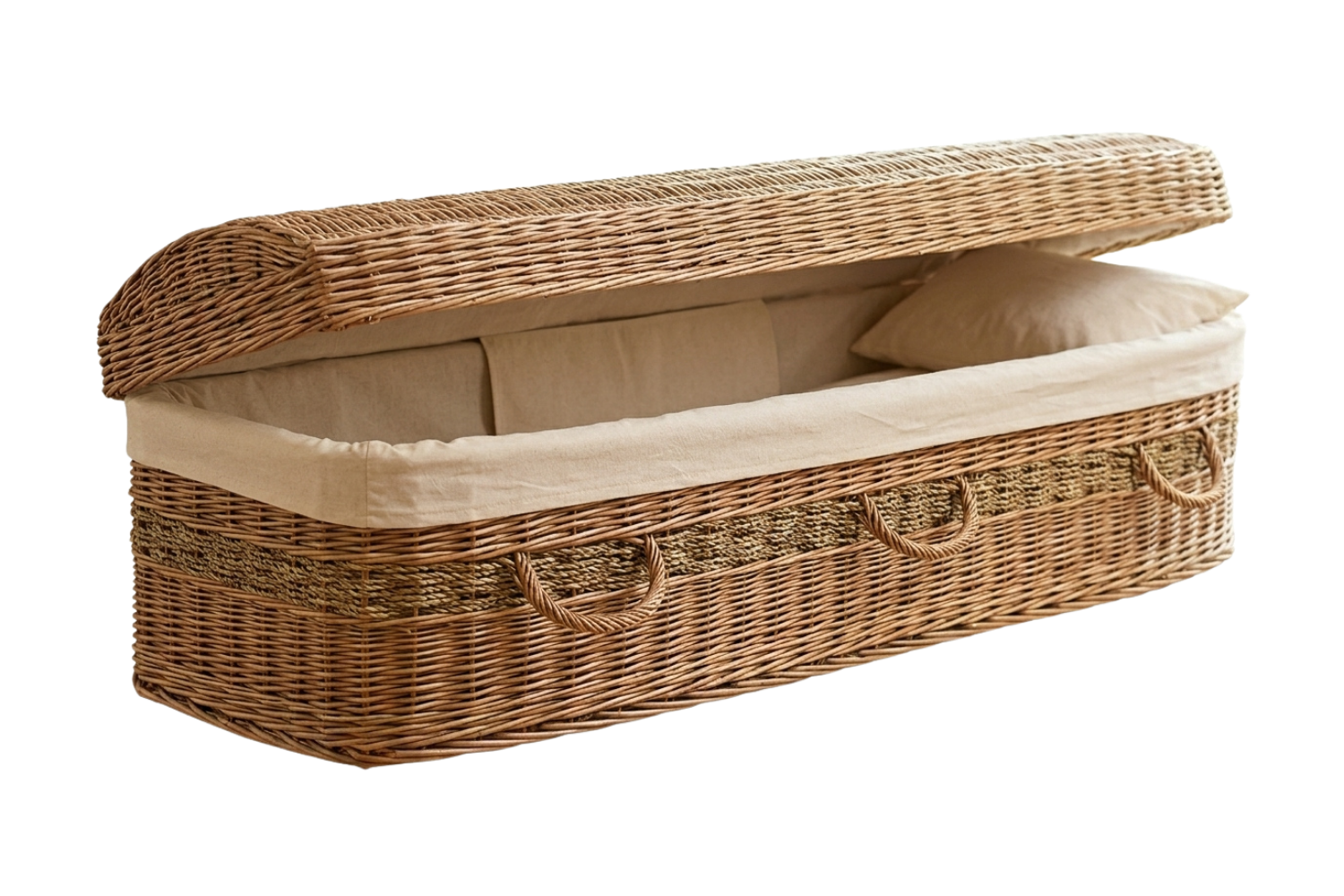 Woven Willow Eco-Friendly Casket