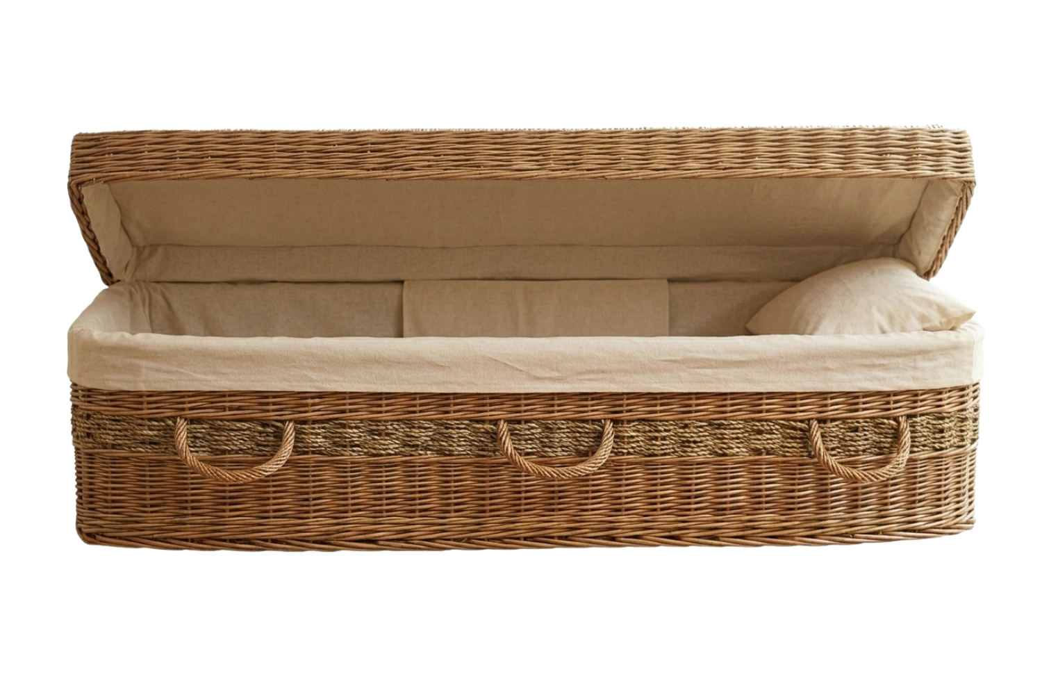 Woven Willow Eco-Friendly Casket