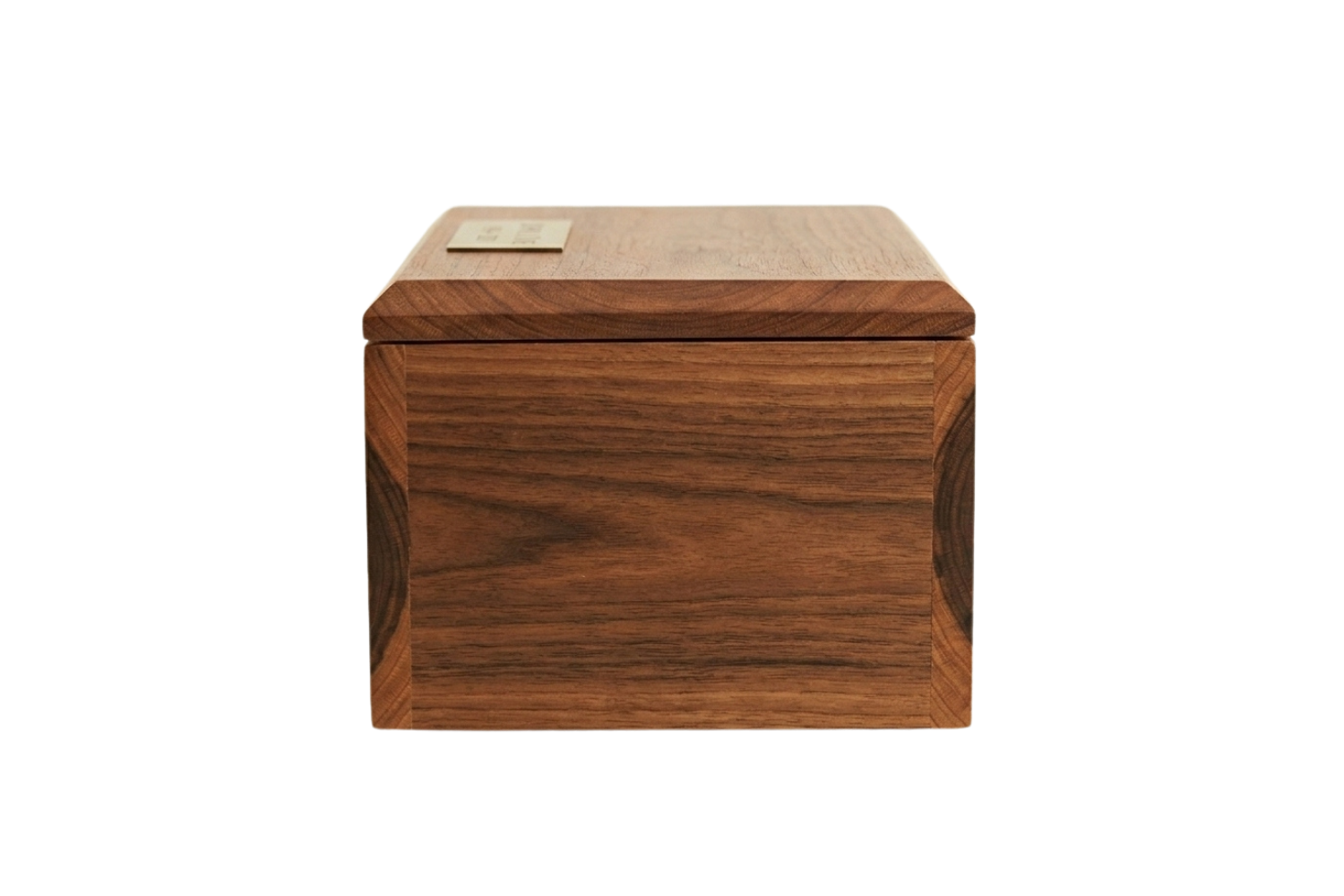 Large Hickory Wood Urn